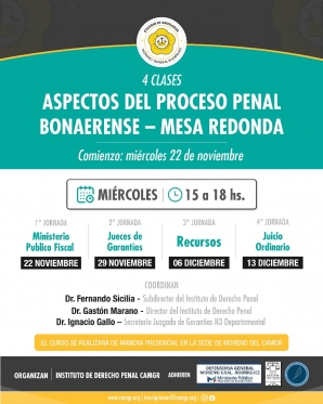 ASPECTOS DEL PROCESO PENAL BONAERENSE